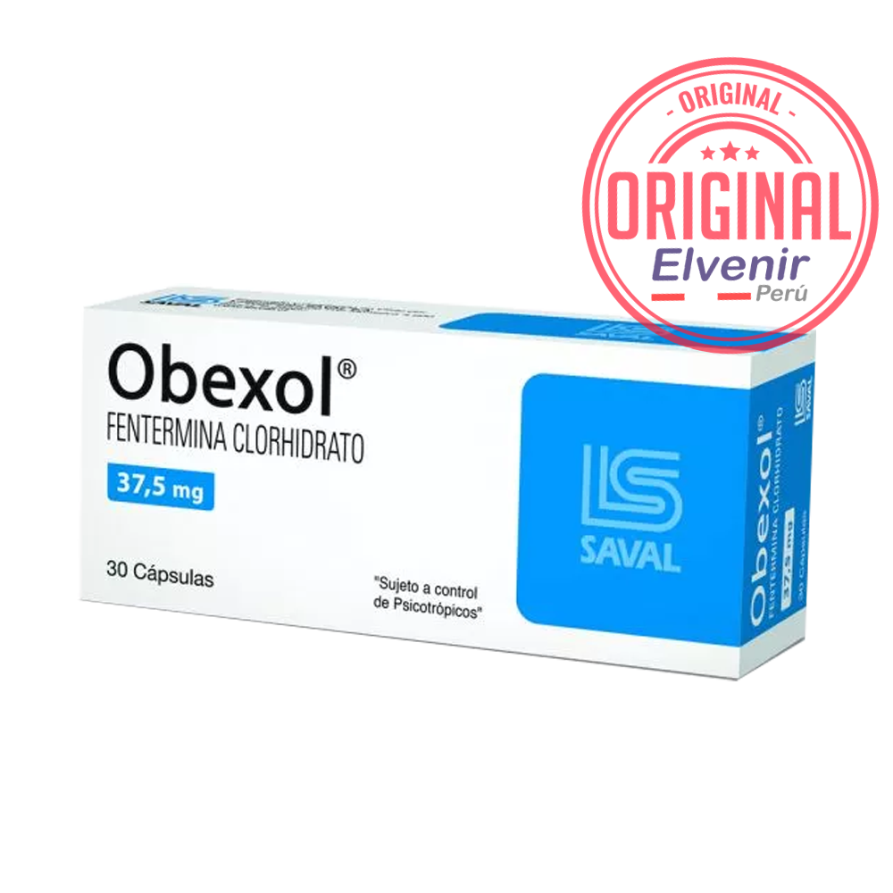 obexol 37,5 - Fentermina clorhidrato