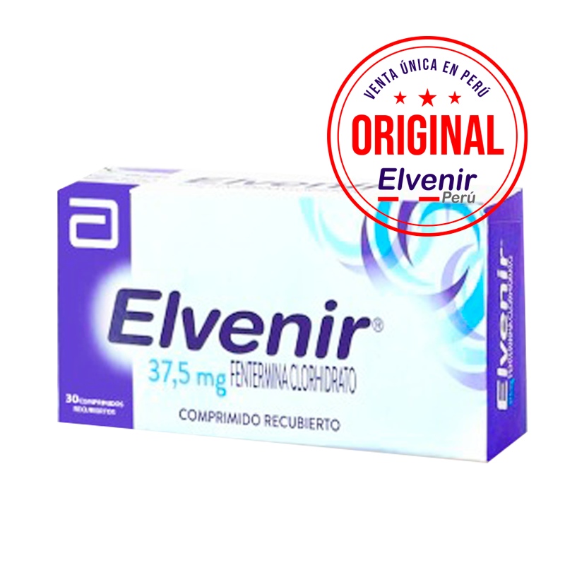 elvenir fentermina 37,5 venta en Perú